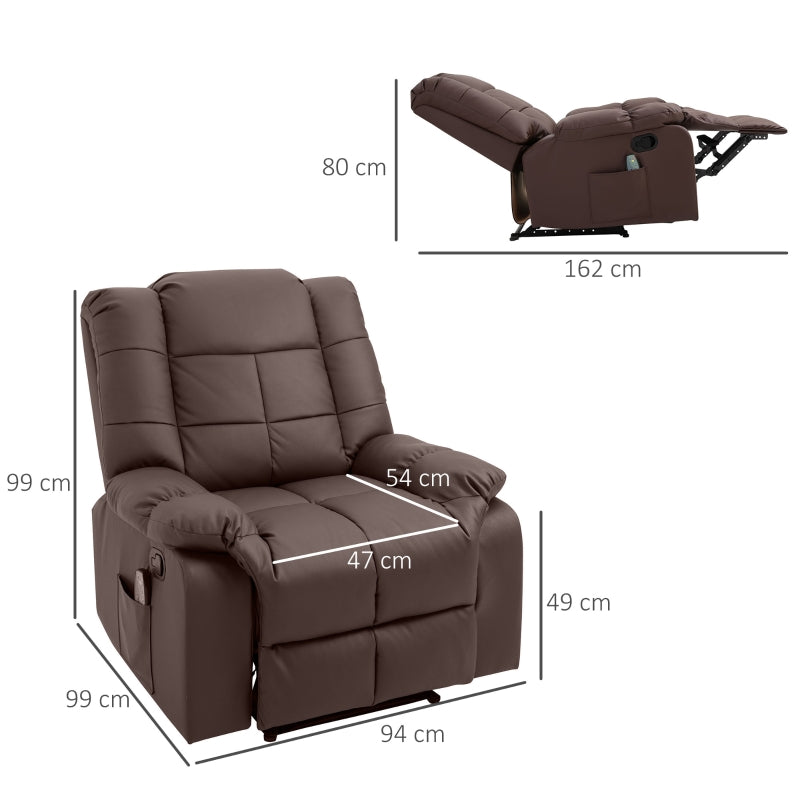 Tilting Living Room Sofa Massage Chair With Remote Control - Zenseno