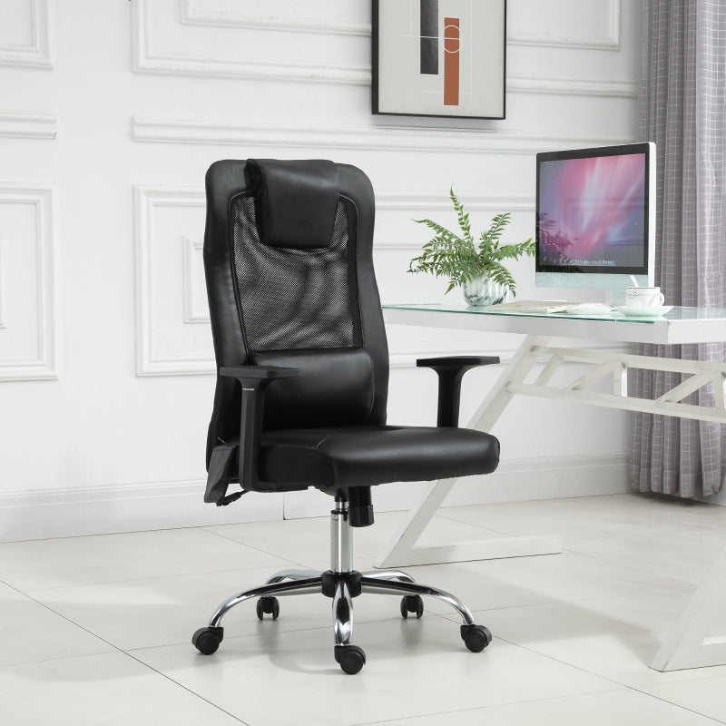 Executive Height Adjustable Swivel Chair With Massage Function - Zenseno