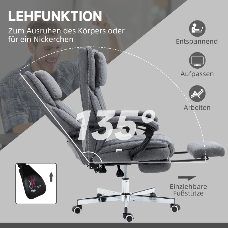 Retractable Foot Support Office Massage Chair - Zenseno