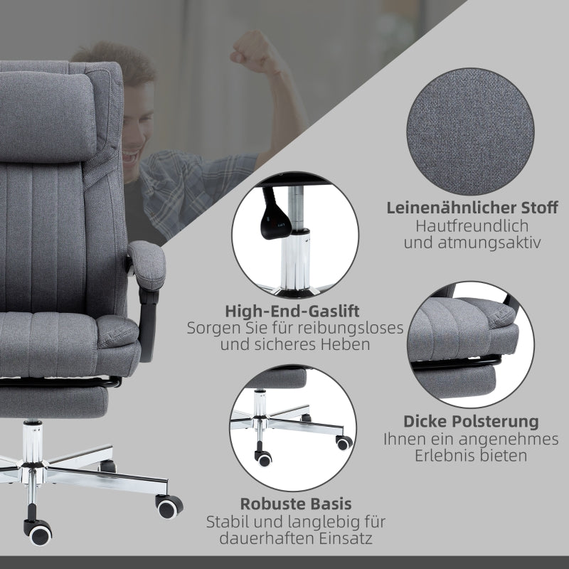 Retractable Foot Support Office Massage Chair - Zenseno