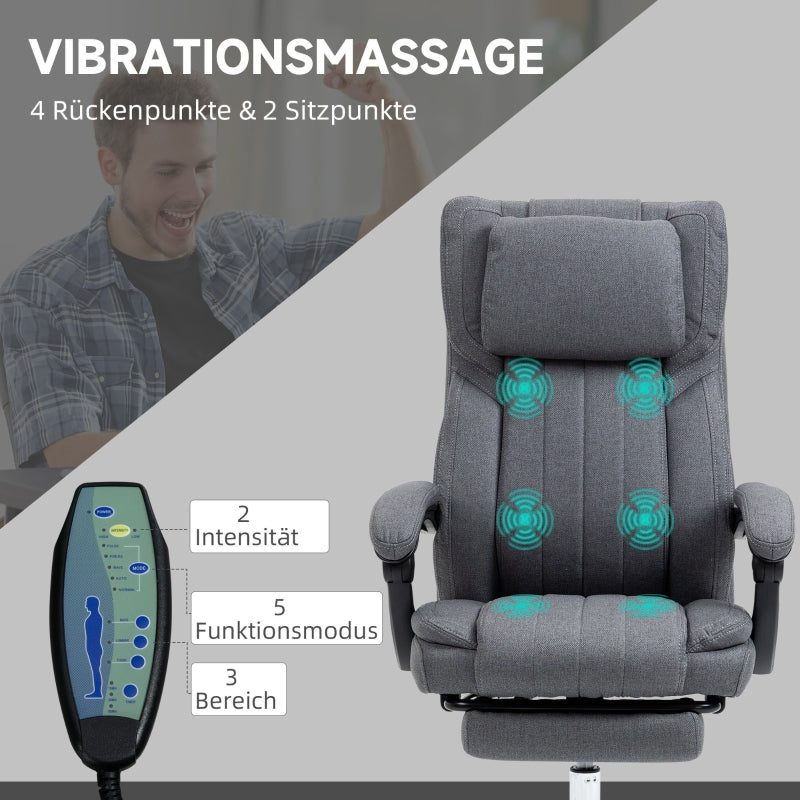 Retractable Foot Support Office Massage Chair - Zenseno