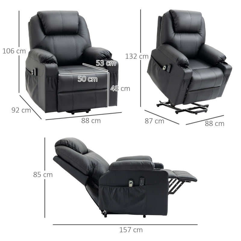 Upright Arm Rest Lounge Massage Chair - Zenseno