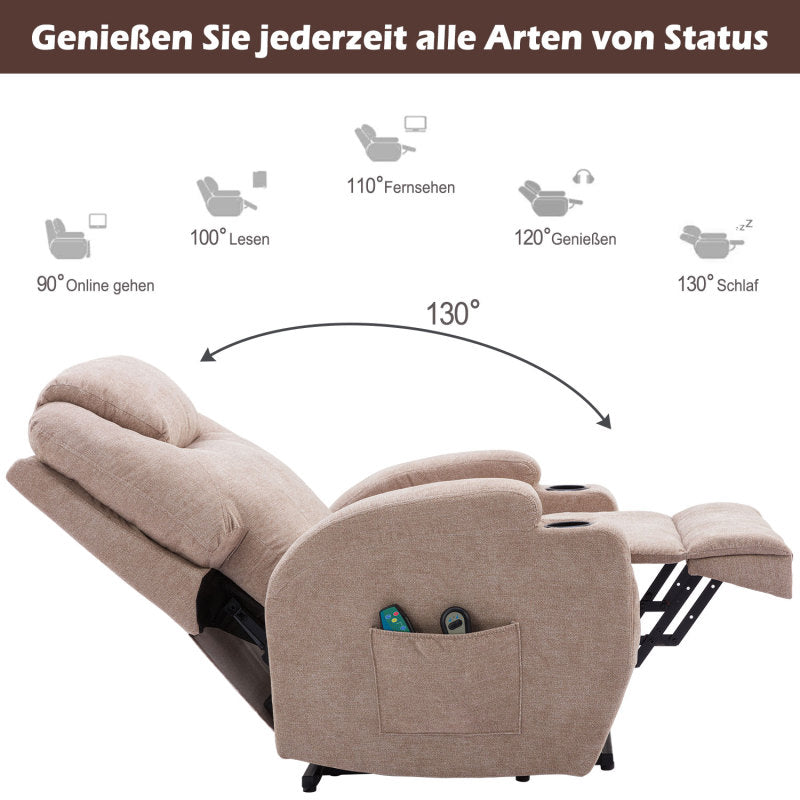 Electric Adjustable Massage Chair For Elderly - Zenseno