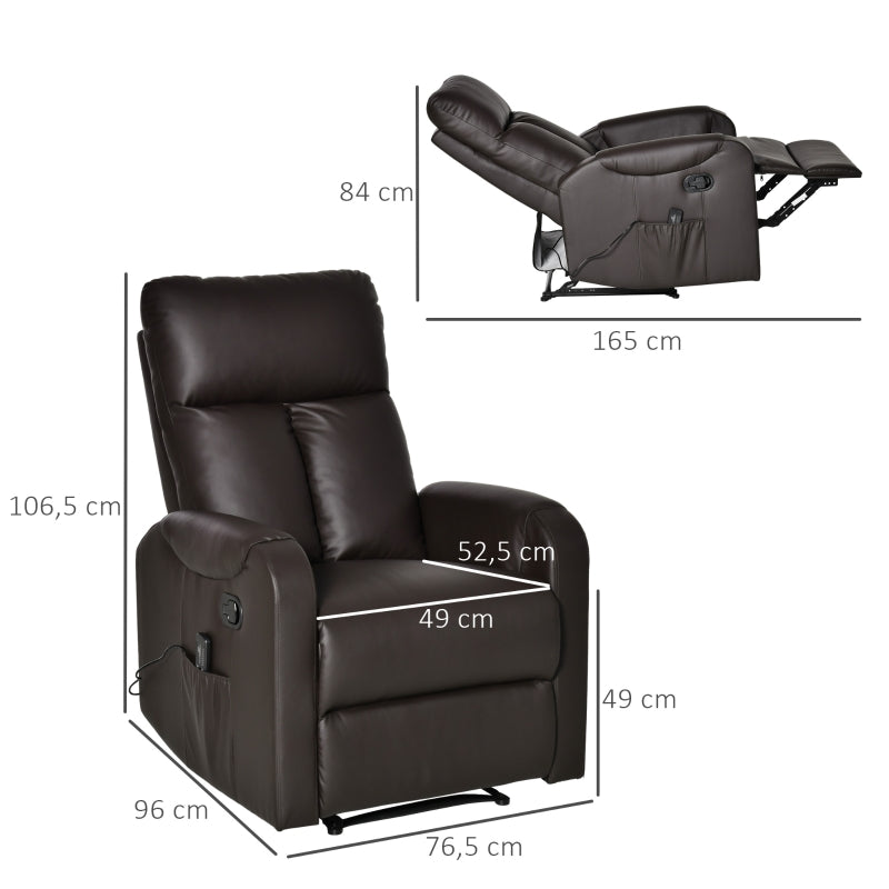 Adjustable Backrest Massage Chair With Lounge Chair Function - Zenseno