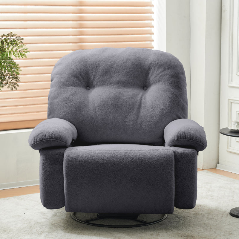 360° Swivel Fabric Massage Armchair - Zenseno