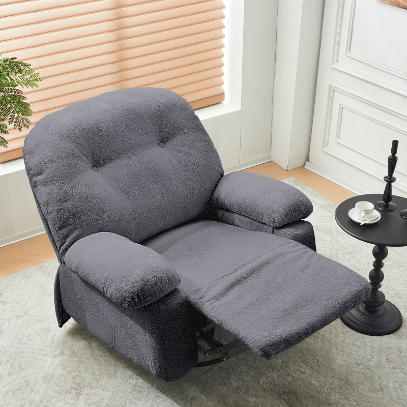 360° Swivel Fabric Massage Armchair - Zenseno