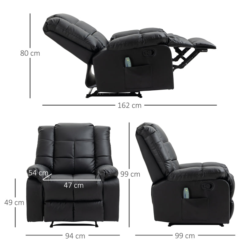Adjustable Backrest Living Room Sofa Massage Chair - Zenseno