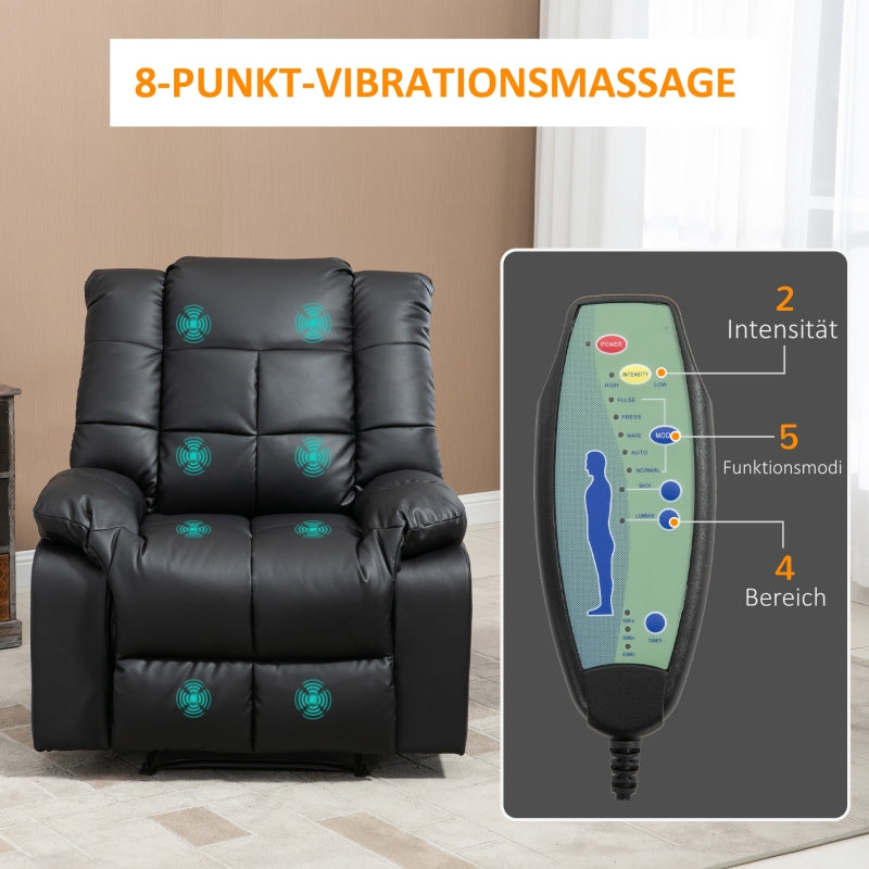 Adjustable Backrest Living Room Sofa Massage Chair - Zenseno